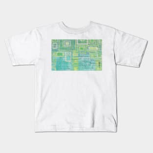 Aqua & Lime Kids T-Shirt